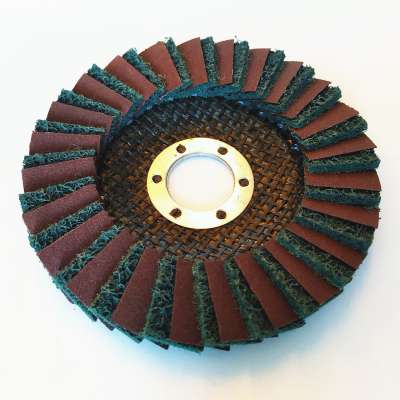 4.5inch Flap disc  40 60 80 120 Grit Assorted Sanding Grinding Wheels, Aluminum Oxide Abrasives, Type #27