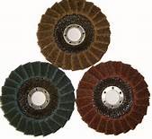 Non woven abrasive flap disc for surface condition