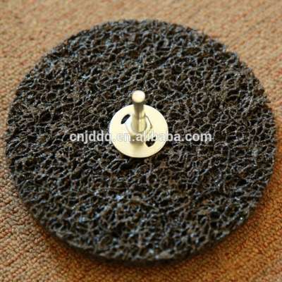 clean and strip shaft-mounted abrasive disc 3&quot;, with 1/4&quot; shanks