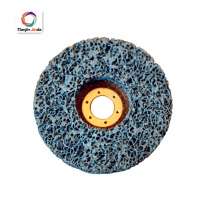 Blue clean and strip, 115mm, rust and paint removal abrasive disc for metal surfaces