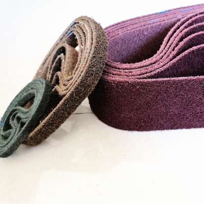 Non-woven Surface Conditioning Belts, sanding belts, all sizes/grits are available